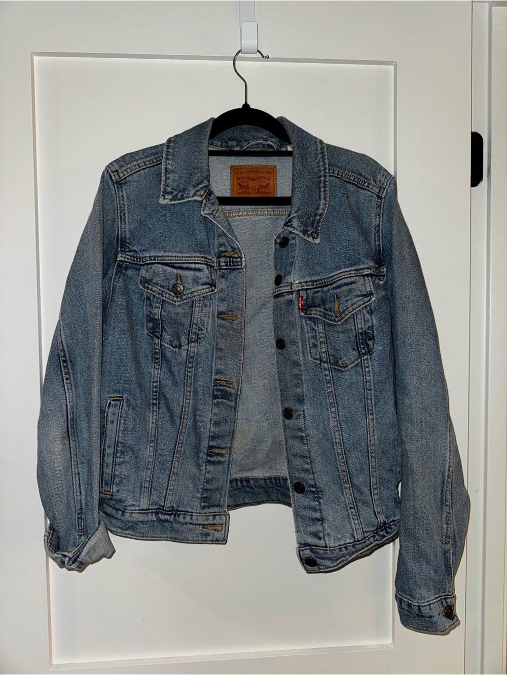 Levi's Light Blue Denim Jacket with Chest Pockets